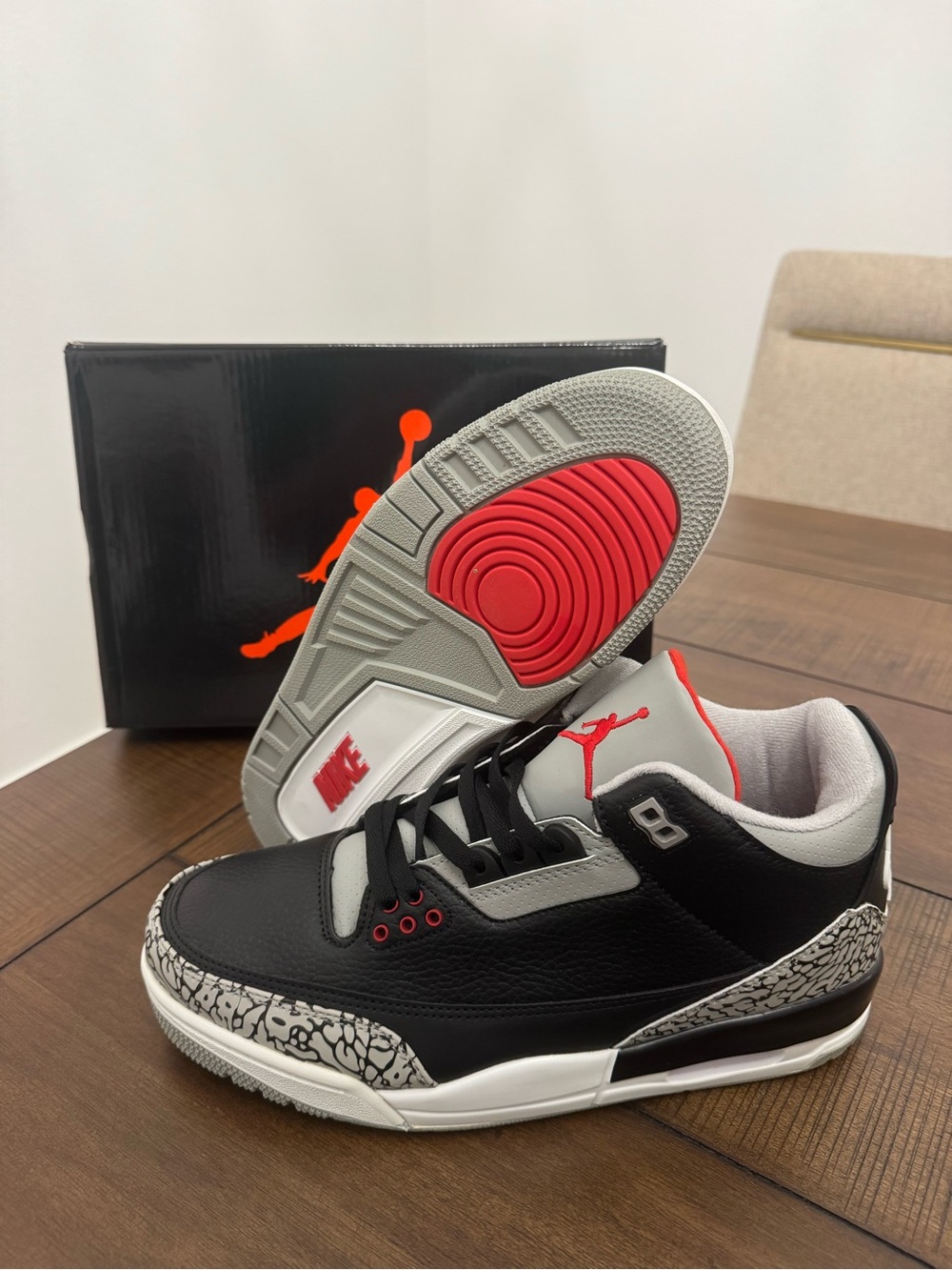 Jordan 3 Black Cement